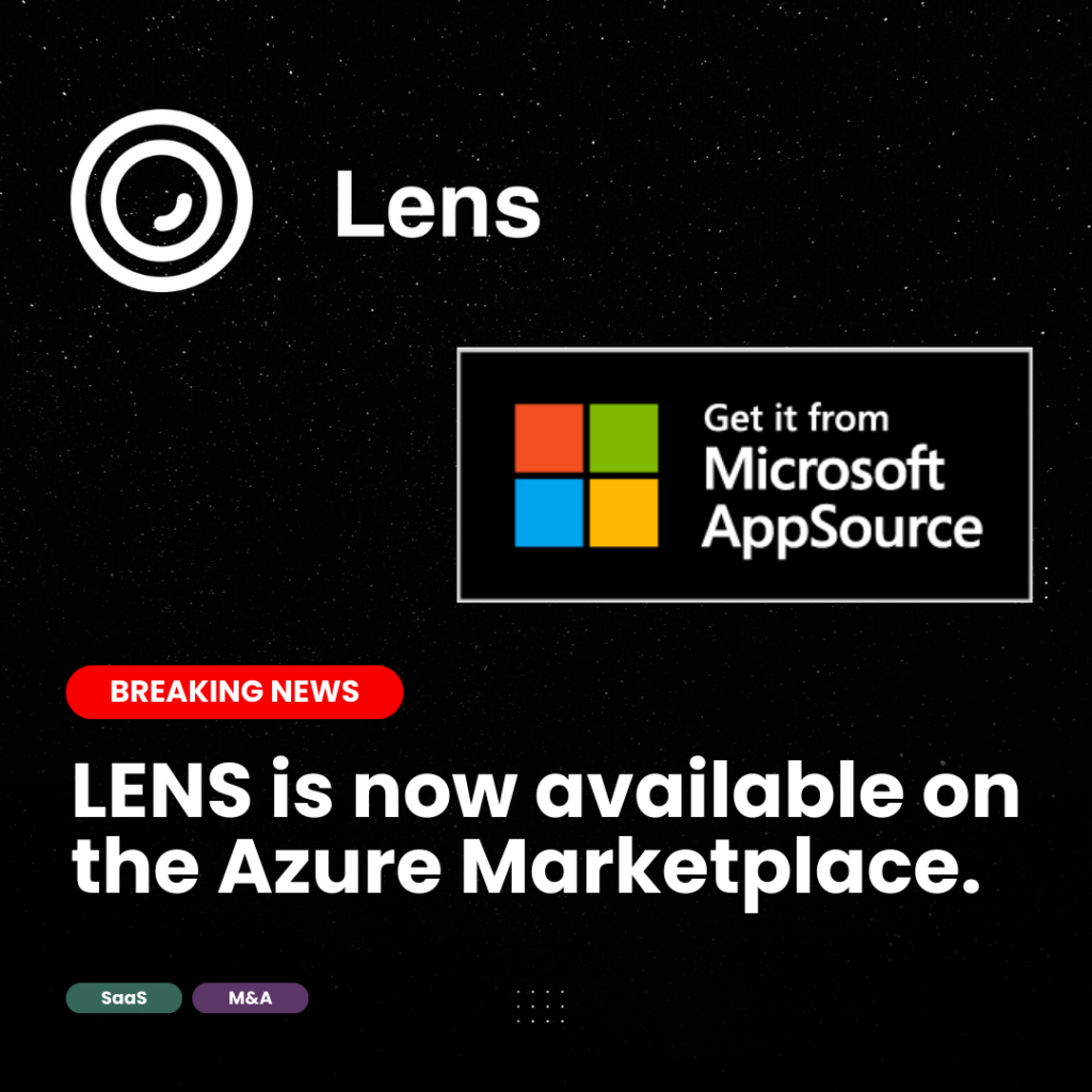 Breaking News: LENS on the Microsoft Azure Marketplace